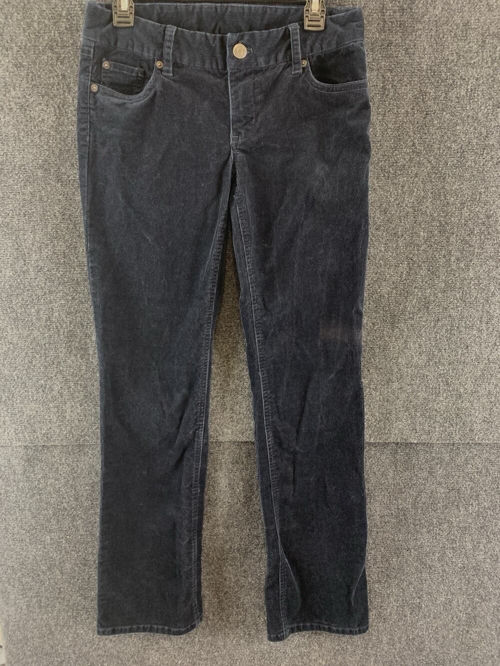J. Crew Women’s Pants Favorite Fit Y2k Mid Rise Corduroy Stretch Blue Size 2R